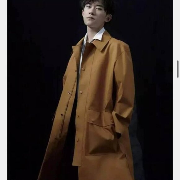 NEW! RARE! Uniqlo U Lemaire F/W 2018 Blocktech Trench Coat Size M - Picture 4 of 7